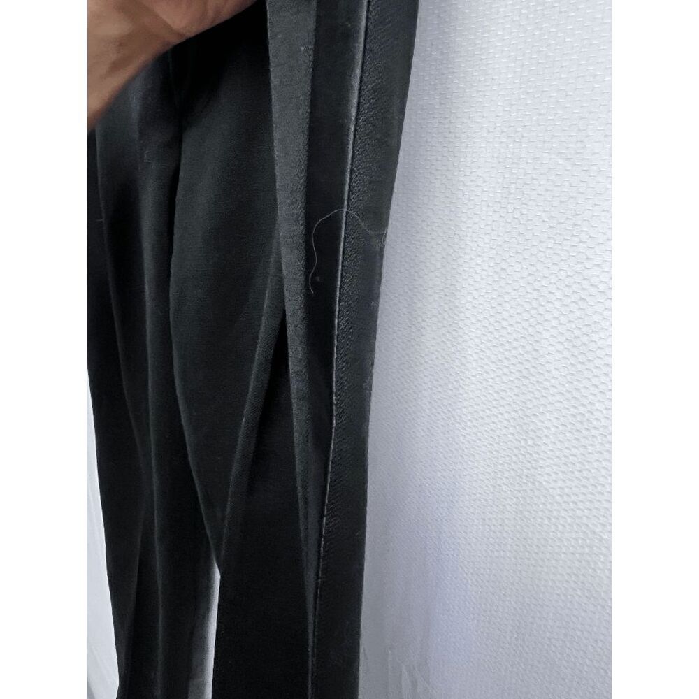 Roz & Ali Womens Pleated Front High rise Trouser Dress Pants Black Size 2x - Picture 3 of 10